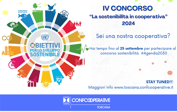 Al via il IV Concorso “La sostenibilità in cooperativa”